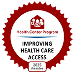 improving health care access 2025 awardee badge
