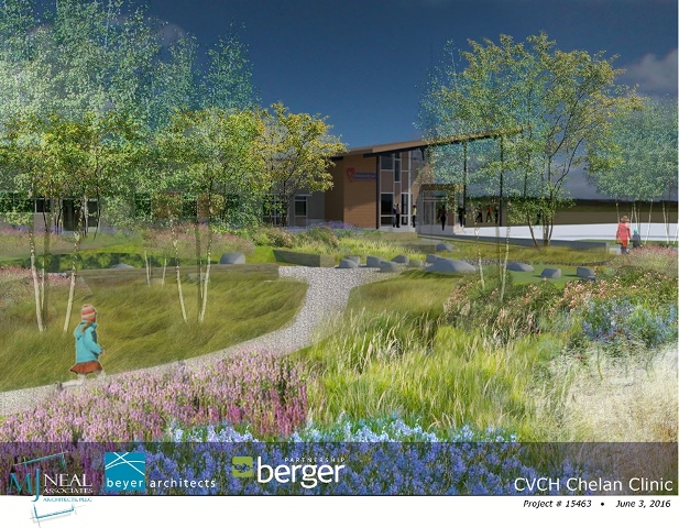 Breaking Ground at Site of New Chelan Health Clinic